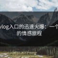 糖心vlog入口的迅速火爆：一个意外的情感旅程