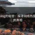 糖心vlog的秘密：探寻网络热度背后的真相